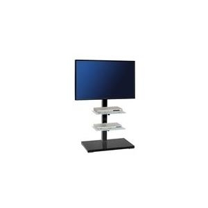 HAGOR Elia 115 B - Aufstellung für LCD-/Plasmafernseher - satiniertes Glas - Schwarz - Bildschirmgröße: 81 - 140 cm (32 - 139,70cm (55)) (4806)