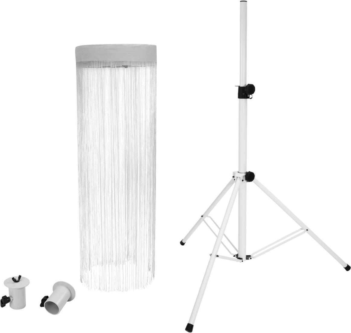 EUROLITE Set tenda colorata LED supporto per altoparlante BS-2 EU bianco (20000736)