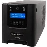 CyberPower Professional Tower Series PR750ELCD - USV - 675 Watt - 750 VA 7 Ah - RS-232, USB - 6 Ausgangsstecker (PR750ELCD)
