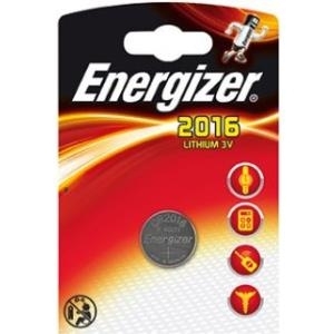 Energizer 638710 - Lithium - Knopf/Münze - CR2016 - Silber - Sichtverpackung (638710)