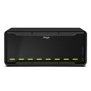 Data Robotics Drobo B810i - Festplatten-Array - 8 Schächte (SATA-600) - Gigabit Ethernet (extern) - Rack - einbaufähig - 3U (DR-B810I-3A31)