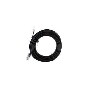 Herweck Helos - ISDN-Kabel - RJ-45 (4-PIN) (M) - RJ-45 (4-PIN) (M) - 6,0m - Schwarz (014097)