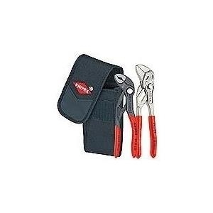 Knipex Mini-Zangenset in Gürteltasche 00 20 72 V01 - 00 20 72 V01 - Pliers set - Rot - 70 mm - 5 cm - 170 mm - 350 g (00 20 72 V01)