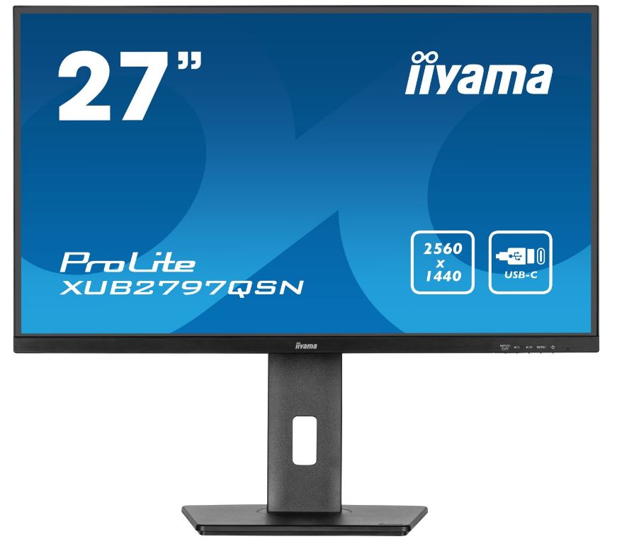 iiyama ProLite XUB2797QSN-B2 Monitor PC 686 cm 27 2560 x 1440 Pixel 2K Ultra HD LED Nero (27 ProLite XUB2797QSN-B2 - 27&rsquo&r