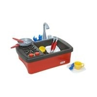 Little Tikes Splish Splash Sink & Stove - Küche und Essen - Role play playset - 3 Jahr(e) - Junge/Mädchen - Schwarz - Rot - Kunststoff (LT-635557)