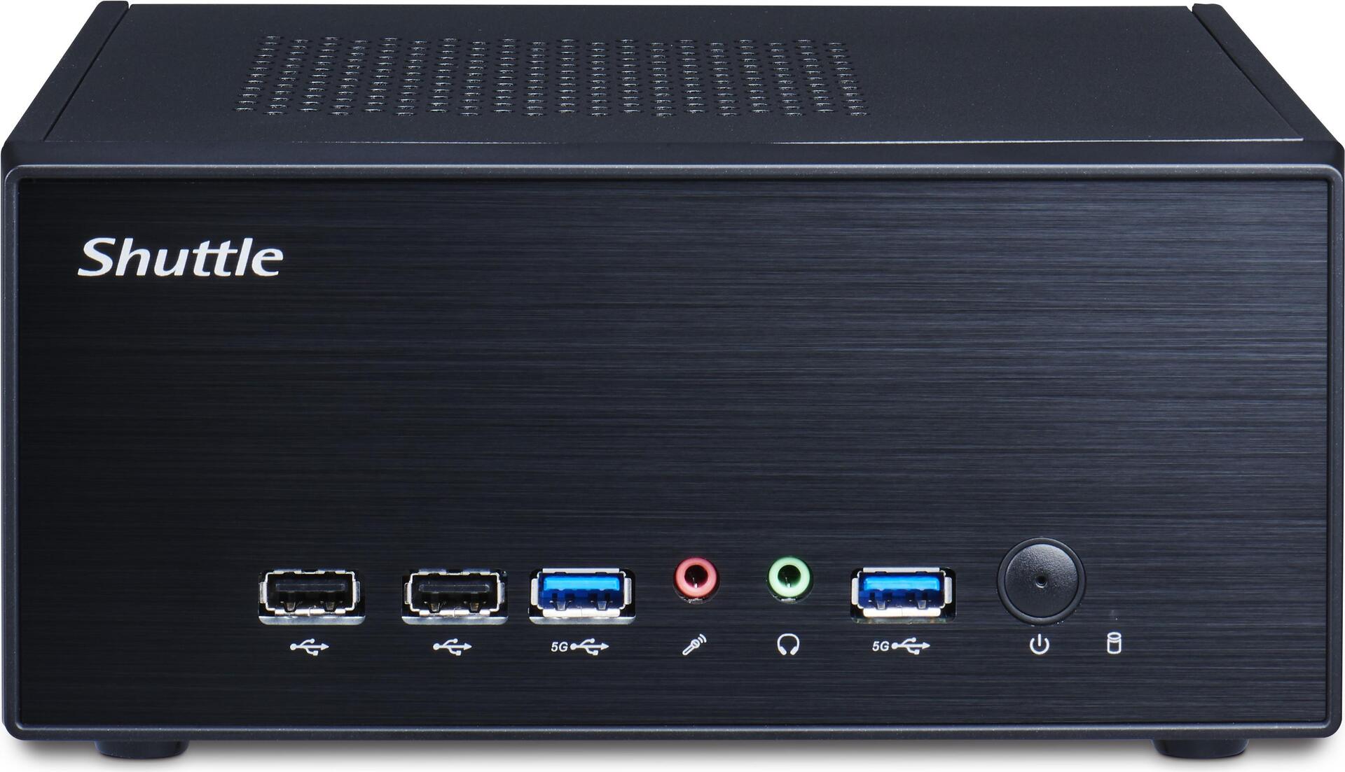 Shuttle XP slim PC XH510G2 Nero Intel H510 LGA 1200 Socket H5 (XH510G2 S1200 H510 BLACK 180W - GLN HDMI DISPLAY-PORT)