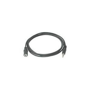 C2G - Audioverlängerungskabel - Mini-Phone Stereo 3,5 mm (M) - bis - Mini-Phone Stereo 3,5 mm (W) - 3,0m - abgeschirmt (80093)