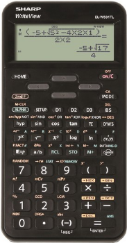 Sharp ELW531T calcolatrice Desktop Calcolatrice con display Nero (Sharp ELW531T 16 Digit Scientific Calculator Black SH-ELW531T