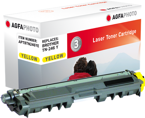 ORIGINAL Agfa Photo toner giallo APTBTN246YE 2200 Seiten Agfa Photo TN-246Y