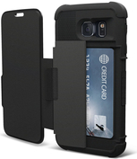 Urban Armor Gear Scout - Hintere Abdeckung für Mobiltelefon - Schwarz - für Samsung Galaxy S6 (UAG-GLXS6F-BLK)