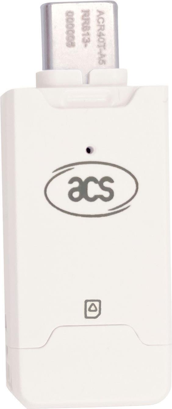 ACR40T Type-C USB SIM-Sized - Smart Card Reader - Warranty: 12M