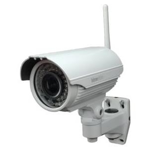 T-Mobile Bitron - Netzwerk-Überwachungskamera - Außenbereich - Farbe (Tag&Nacht) - 2 MP - 1280 x 720 - 720p - feste Brennweite - 720 TVL - drahtlos - Wi-Fi - LAN - MJPEG, H.264 - DC 12 V (40352618)