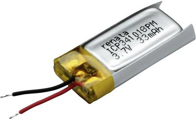 RENATA Lithium-Polymer Akku ICP341018PM 3.7 V 35 mAh (L x B x H) 19.5 x 10.2 x 3.7 mm (100730)