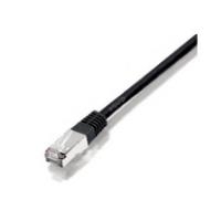 Equip Life - Patch-Kabel - RJ-45 (M) - RJ-45 (M) - 1,0m - UTP - CAT 5e - gepresst, verseilt - Schwarz (825450)