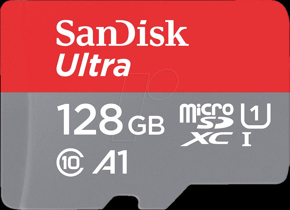 SanDisk Ultra microSD 128 GB MicroSDXC UHS-I Classe 10 (128GB SANDISK ULTRA MICROSDXC + - SD 100MB/S CLASS 10 UHS-I TABLET)