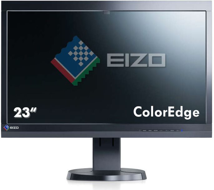 EIZO ColorEdge CS230 - LED-Monitor - 58cm (23) - 1920 x 1080 - IPS - 300 cd/m2 - 1000:1 - 7 ms - HDMI, DVI-I, DisplayPort - Schwarz (CS230B-BK)