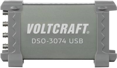 VOLTCRAFT DSO-3074 USB-Oszilloskop 70 MHz 4-Kanal 250 MSa/s 16 kpts 8 Bit Digital-Speicher (DSO), Spectrum-Analyser (DSO-3074)