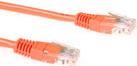 Cavo patch ACT Orange U/UTP CAT6 da 7 metri con connettori RJ45 CAT6 U/UTP ORANGE 7.00M (IB1507)