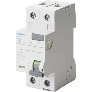 Interruttore automatico Siemens FI 2 poli 16 A 230 V 5SV3111-6KL (5SV3111-6KL)