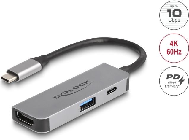 Delock - dockingstation - USB-C / Thun