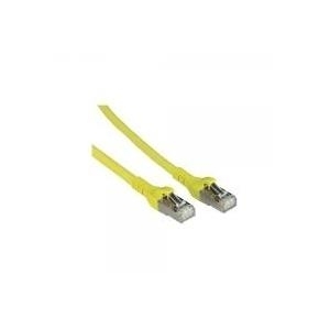 BTR - Patch-Kabel - RJ-45 (M) - RJ-45 (M) - 5 m - abgeschirmt - ( CAT 6a ) - halogenfrei - gelb