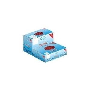 Läufer RONDELLA Gummibänder im Karton, 1.000 g, 150 x 10 mm rot, aus Naturkautschuk, dehn- und strapazierfähig, Durch- (51541)