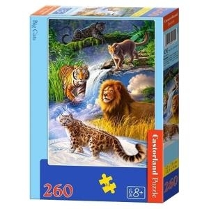 Castorland Big Cats 260 pcs - Jigsaw puzzle - Fauna - Kinder & Erwachsene - Junge/Mädchen - 8 Jahr(e) - Innenraum (27415)