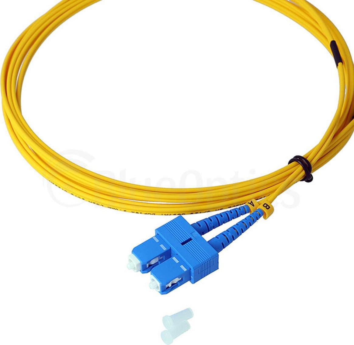 BlueOptics SFP7132BU3MK cavo in fibra ottica 3 m MT-RJ SC G.657.A1 Giallo (SFP7132BU3MK)