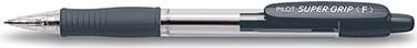 PILOT Kugelschreiber Super Grip F 2028-001 Druckmechanik Mine schwarz (2028-001)