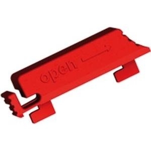 Bachmann - Tappo a vite (corrente IEC 320 C13) - Rosso (confezione da 12) (940.103)