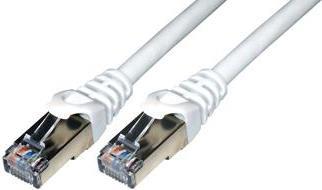 MCL FCC6BM-0.5M/W cavo di rete Bianco 0,5 m Cat6 (CABLERJ45 CAT6 F/UTP-0.5M WHITE - .)