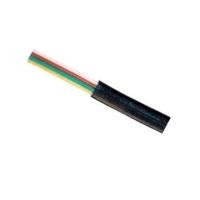 shiverpeaks BASIC-S Telefonkabel, flach, schwarz, 100 m AWG 26, 4-adrig, ungeschirmt (BS76106)