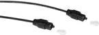 ACT AK2462 - 2 m - TOS-LINK CABLES - 2 x TOS - Männlich/Männlich - Schwarz - 1 Stück(e) (AK2462)