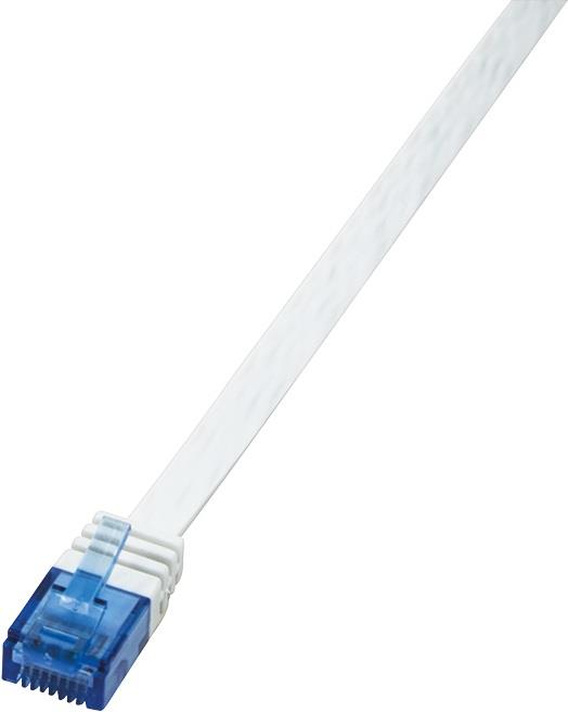 LogiLink SlimLine CAT 6 Non disponibile in rete (UTP) Cavo patch Hvid da 1 m