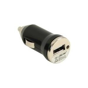 Adattatore di alimentazione per caricabatteria da auto USB - da 12-24 V CC a 5 V CC-1 A - Mini