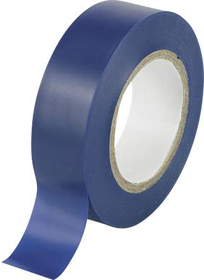 TRU COMPONENTS 1564109 Isolierband Blau (L x B) 25 m x 19 mm 1 Rolle(n) (1564109)