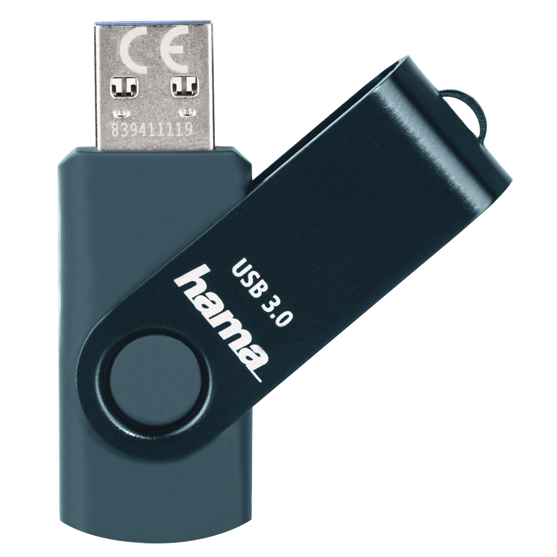 Hama Rotate unità flash USB 64 GB USB tipo A 3.2 Gen 1 (3.1 Gen 1) Blu