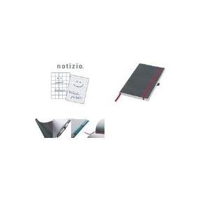 AVERY Zweckform Notizbuch Notizio, DIN A5, kariert Softcover, 80 Blatt, gebunden, 90 g/qm satiniertes Papier (7019)