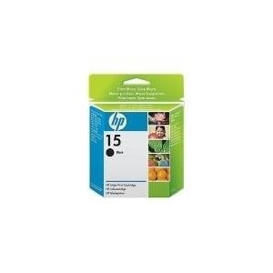 Hewlett-Packard HP 15 - Druckerpatrone - 1 x pigmentiertes Schwarz - 600 Seiten (C6615DE)