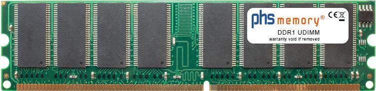 PHS-memory 1GB RAM Speicher für MSI PM8M-V (MS-7104) DDR1 UDIMM 400MHz PC3200U (SP332160)