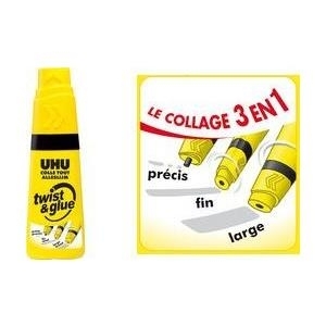 UHU Vielzweckkleber twist & glue, 35 ml - für den Markt: F - 1 Stück (040087)