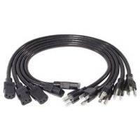Schneider Electric APC - Stromkabel - IEC 60320 C13 bis NEMA 5-15 (M) - 61 cm - Schwarz - für P/N: SU1000RM2U, SUA1000RM2U, SUA1000RM2U-TU, SUA3000 (AP9891)