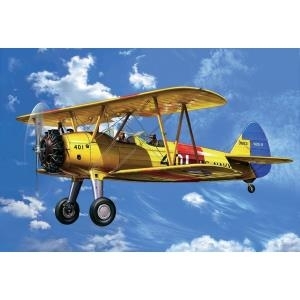 Revell Stearman Kaydet - 1:72 - Montagesatz - Flugzeugzelle - Stearman Kaydet - Militärflugzeug - Mehrfarben - Gelb (4676)