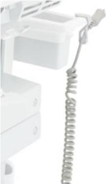 Ergotron 97-917 cavo di alimentazione Bianco (KIT/ SV4X LIFE COILED CORD - EU/SAU-EU)