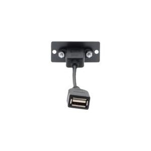 Kramer WU-AA - Modulares Faceplate-Snap-In - USB Type A - weiß (85-0119399)