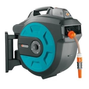 Gardena 8025 Wandmontierte Rolle Blau - Grau (8025-20)