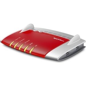 AVM FRITZ!Box 7490 - Wireless Router - ISDN/DSL - 4-Port-Switch - Gigabit LAN - 802.11a/b/g/n/ac WLAN - Telefonadapter (DECT) - wandmontierbar (20002584)