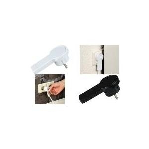 uniTEC Flach-Schuko-Stecker, Farbe: weiß - für den Markt: D / L / A - 1 Stück (44107)