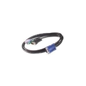 Schneider Electric APC - Tastatur- / Video- / Maus- (KVM-) Kabel - PS/2, 6-polig, HD-15 (M) - HD-15 (M) - 91 cm (AP5264)
