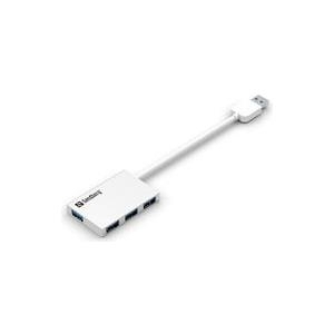 Sandberg USB3.0 Pocket Hub - Hub - 4 x SuperSpeed USB3.0 - Desktop (133-88)